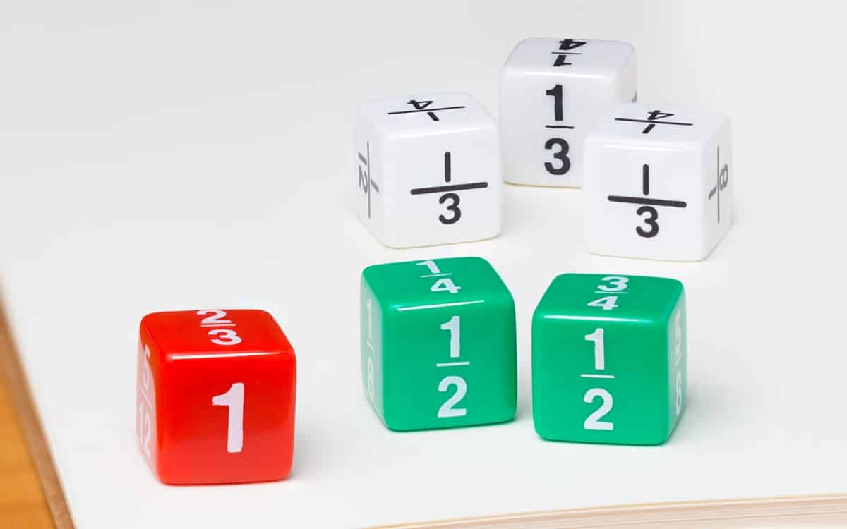 numerador y denominador para niños