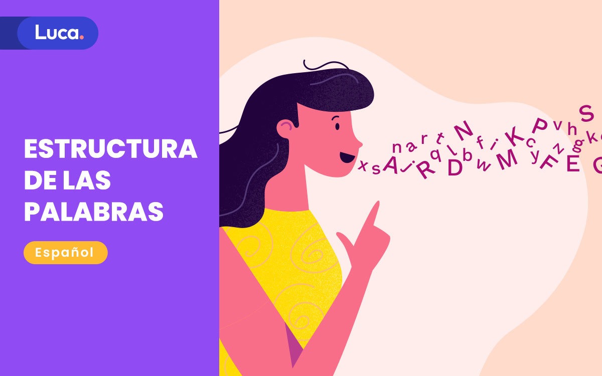 estructura de las palabras